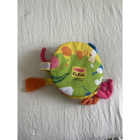 Melissa & Doug K's Kids Whose Tail? Soft Activity Book Baby Toddler Cloth - Picture 5 of 7